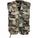 Gilet multipoches Camouflage
