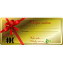 Chèque cadeau 40 euros